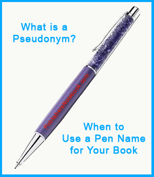 What is a pseudonym?